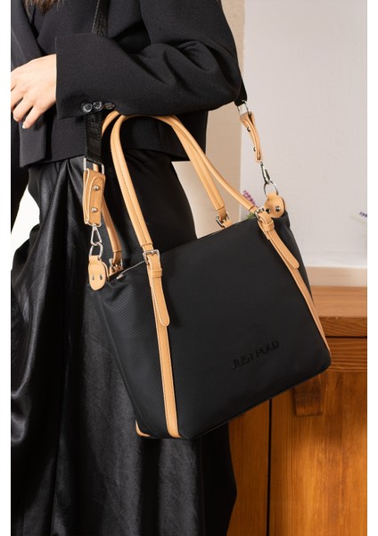 Orijinal Just Polo Collection 3 Bölmeli Yumuşak Deri Ayarlanabilir Çapraz Kolon Askılı Omuz Çantası fırsatları