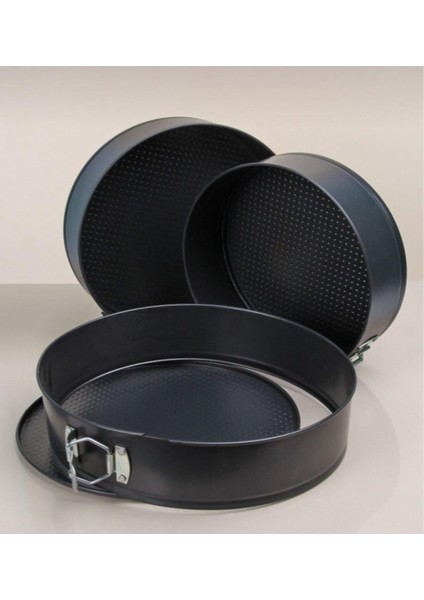 3&apos;lü Kelepçeli Kek Kalıbı Seti