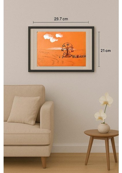 Borigen 29X21CM Orijinal Karikatür Tablo fiyatları