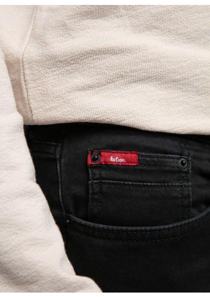 Jeff Normal Bel Dar Kesim Çok Dar Paça Siyah Erkek Jean Pantolon fiyatları