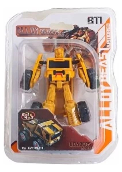 Hafriyat Kamyonuna Dönüşen Robot