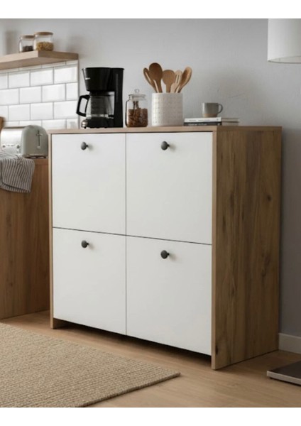 4 Kapaklıçok Amaçlı Dolapmutfak Dolabı