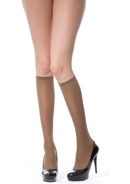 12 Adet Kalın Dizaltı Çorap 70 Denye 38 Bronz fiyatları