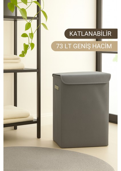 Kapaklı Katlanır Kirli Çamaşır Sepeti Çocuk Odası Oyuncak Düzenleyici Saklama Kutusu Sepet 35X35X60 fiyatları