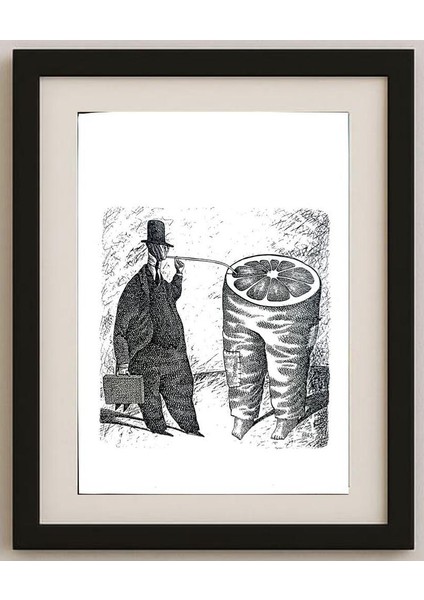 Ares 29X21CM Orijinal Karikatür Tablo