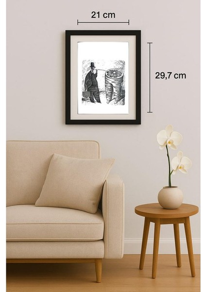 Ares 29X21CM Orijinal Karikatür Tablo fiyatları