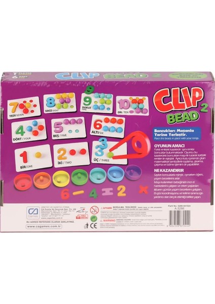 Clip Bead Kutu Oyunu fiyatları