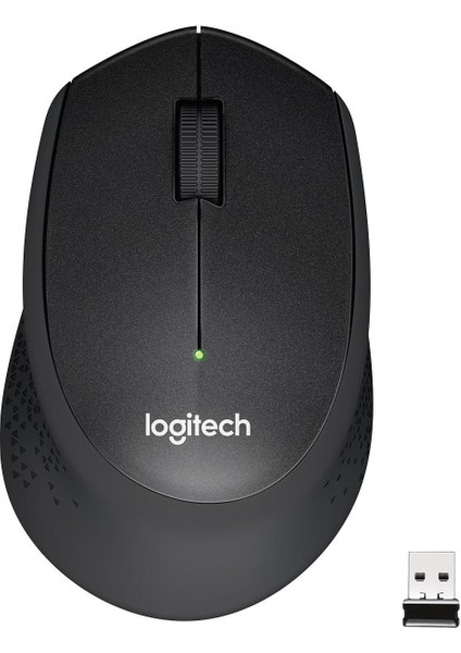 Logıtech M330 Kablosuz Sessiz USB Optik Mouse Siyah 910-004909