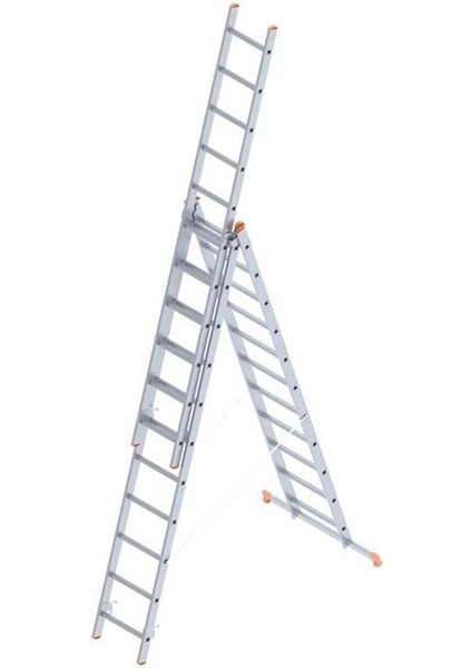 Saraylı 3X11 A Tipi Sürgülü Merdiven 9,03 Metre