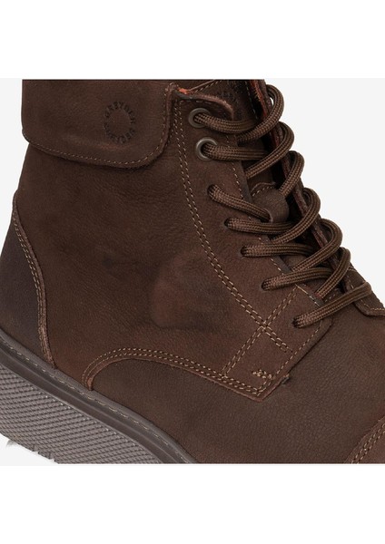 Erkek Kahverengi Hakiki Deri Casual Bot 3K1UB75166
