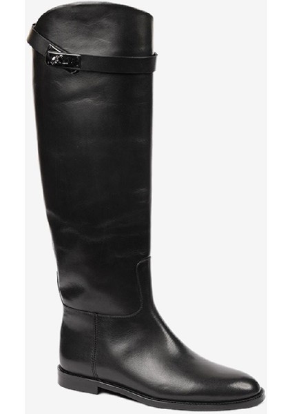 Kadın Siyah Hakiki Deri Çizme 4K2TC59158