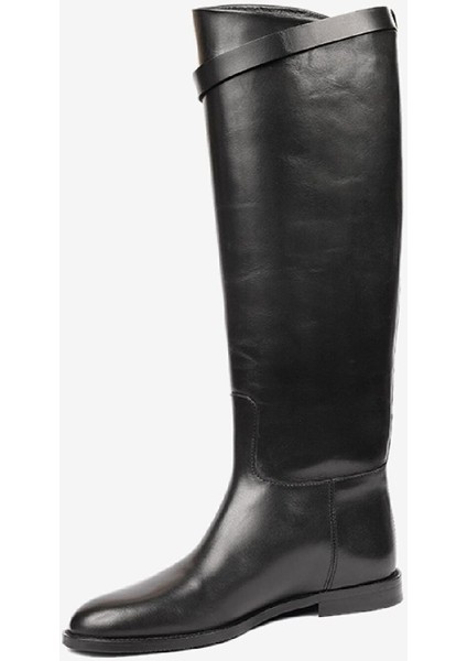Kadın Siyah Hakiki Deri Çizme 4K2TC59158