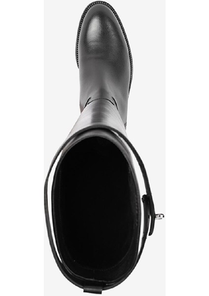 Kadın Siyah Hakiki Deri Çizme 4K2TC59158