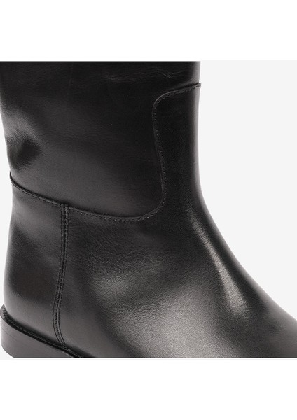 Kadın Siyah Hakiki Deri Çizme 4K2TC59158