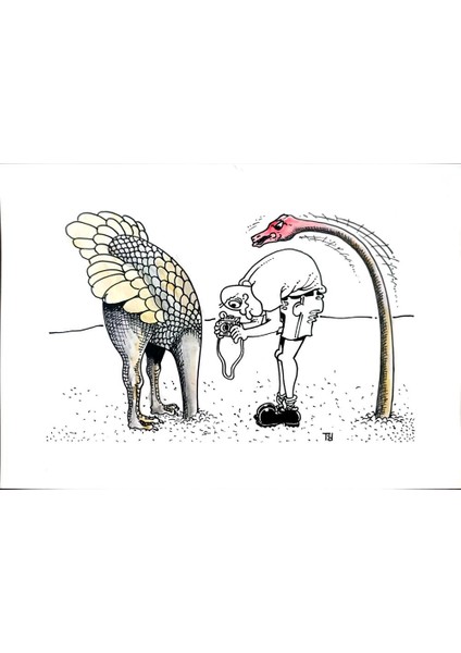 Tomislav Dusanic 29X21CM Orijinal Karikatür Tablo modelleri