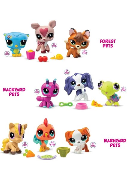 6469 Sun-Littlest Pet Shop Minişler 3’lü Figür Seti indirimleri