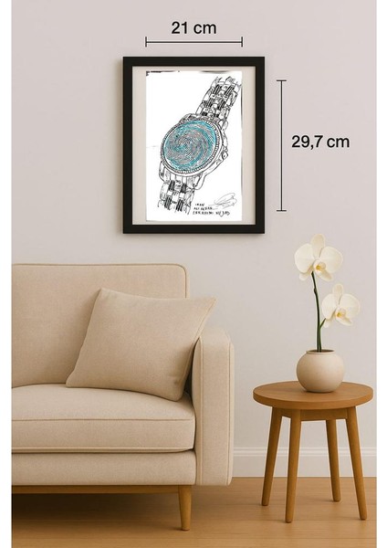 Ali Akbar Ebrahimi Nejad 29X21CM Orijinal Karikatür Tablo fiyatları