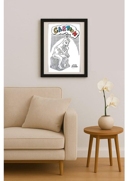 Sergio Alejandro 26X17CM Orijinal Karikatür Tablo fiyatları