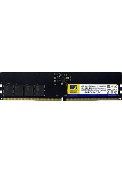 16 GB Ddr5 5600MHZ CL46 Twınmos Dt TMD516GB5600U46WO