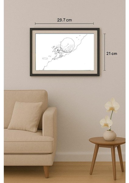 Obovic Nedeliko 29X21CM Orijinal Karikatür Tablo fiyatları