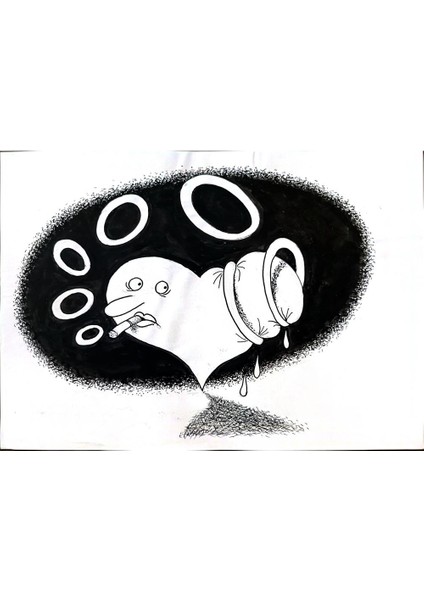 Anatoly Apchel 29X21CM Orijinal Karikatür Tablo modelleri