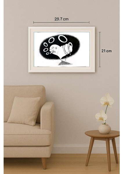 Anatoly Apchel 29X21CM Orijinal Karikatür Tablo indirimleri