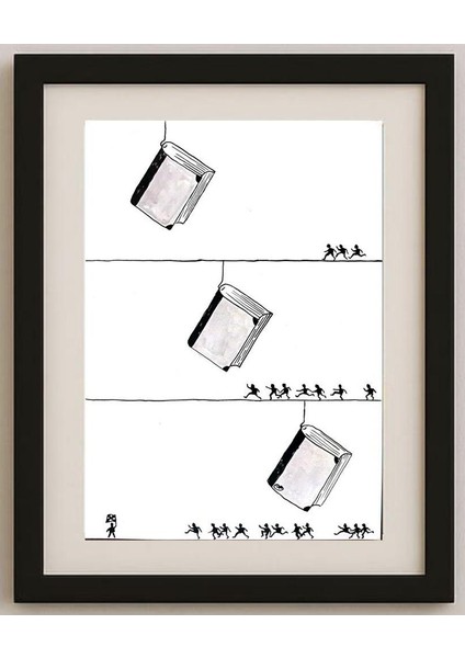 Petr Musalek 29X21CM Orijinal Karikatür Tablo