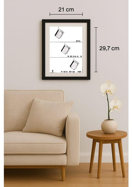 Petr Musalek 29X21CM Orijinal Karikatür Tablo fiyatları