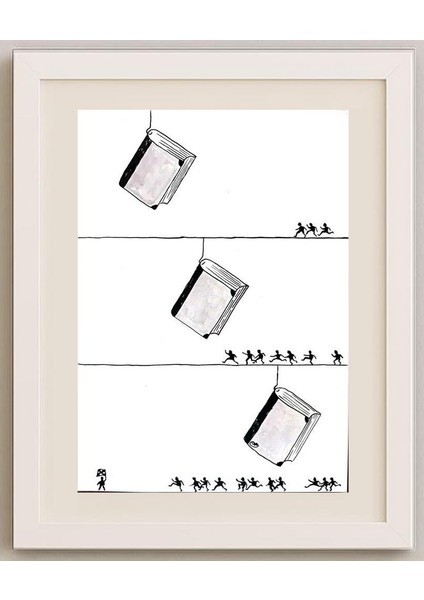 Petr Musalek 29X21CM Orijinal Karikatür Tablo fırsatları