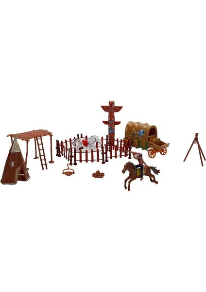 4961 Sun-Rst-Wes-Kovboy Oyun Set Poşetli Krtl 3A fiyatları