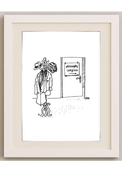 Winfried Besslich 29X21CM Orijinal Karikatür Tablo fırsatları