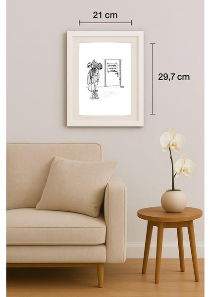 Winfried Besslich 29X21CM Orijinal Karikatür Tablo indirimleri