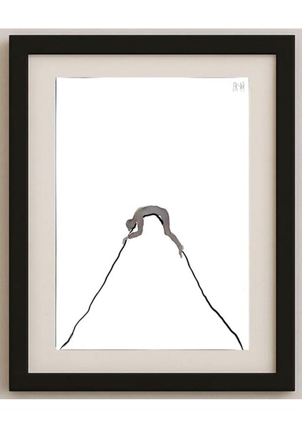 Fedor Kritovak 29X21CM Orijinal Karikatür Tablo