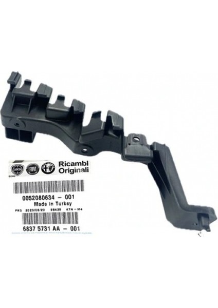 Fiat Egea 2016- Arka Tampon Braketi Alt Sağ Oem No (52080634)