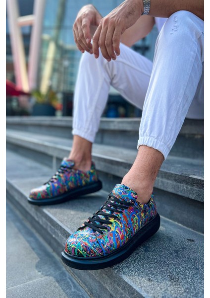 CH254 - Cst Pittura Erkek Ayakkabı 538 Crazy Splush Sıyah fiyatları