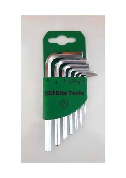 Elta 4908 Allen Anahtar Takımı 7 Parça