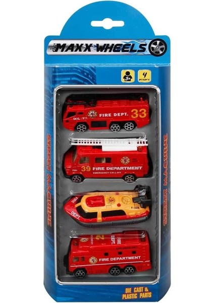 Street Machine 4'lü Mini Araçlar fırsatları