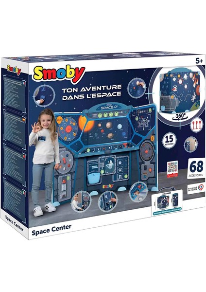 Smoby Aksesuarlı Uzay Istasyonu Oyun Seti 7600390100