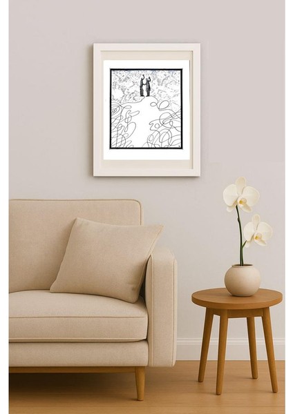 Dusan Ludwig 28X24CM Orijinal Karikatür Tablo indirimleri