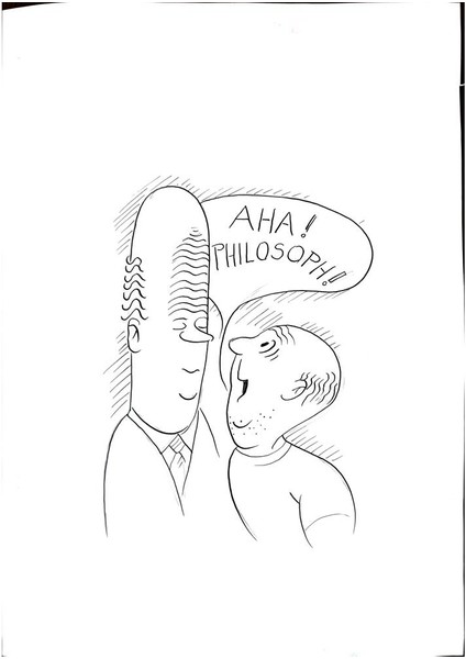 Wolfgang Schlegel 43X30CM Orijinal Karikatür Tablo modelleri