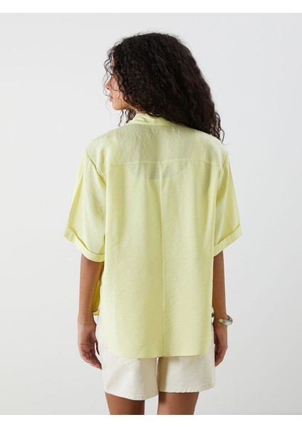Yeni Sezon Modal Karışımlı Oversize Kadın Gömlek fırsatları