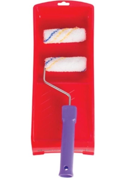 Luna Profesyonel Boyacı Seti 10 cm Mini Rulolu