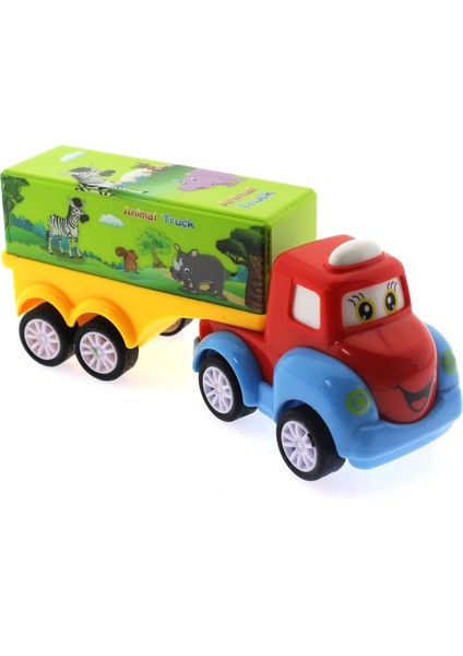 Çek Bırak Mini Sevimli Yeşil Tır