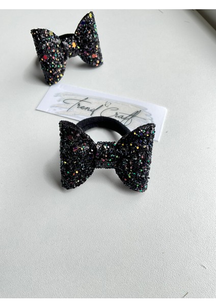 Glitter Payet Parlak Fiyonk 2’li Lastik Toka fırsatları