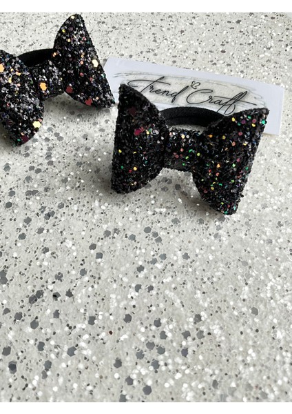 Glitter Payet Parlak Fiyonk 2’li Lastik Toka indirimleri