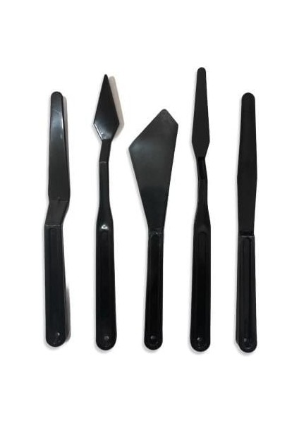 Rich Siyah Spatula Seti 5 Parça