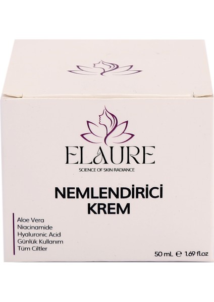 Elaure Nemlendirici Krem – 50 ml