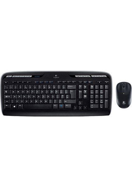 Logitech MK330 Q Kablosuz USB Siyah Multimedya Klavye/mouse Set 920-003988