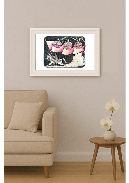 Tode Blazevski 31X25CM Orijinal Karikatür Tablo indirimleri