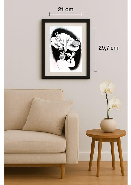 Anatoly Apchel 29X21CM Orijinal Karikatür Tablo fiyatları